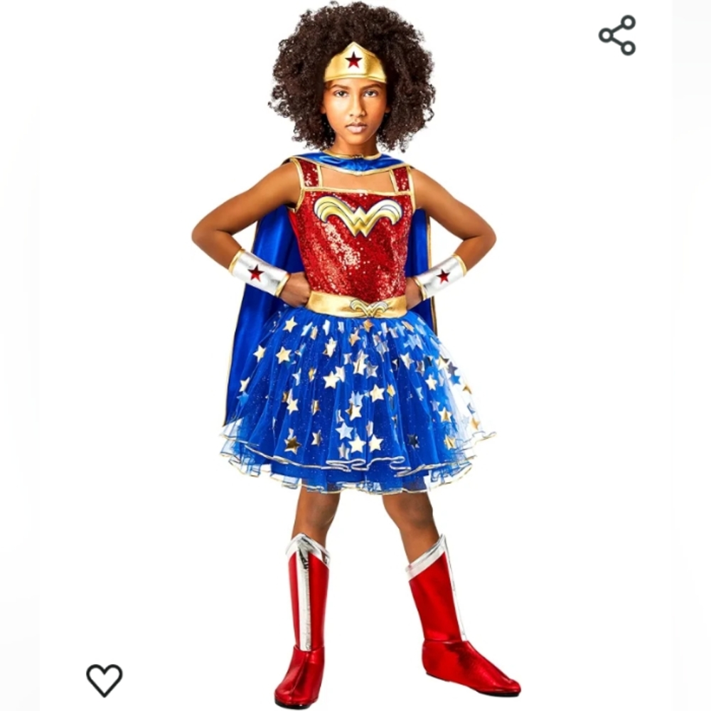 NWOT DC Wonder Woman Kids Costume